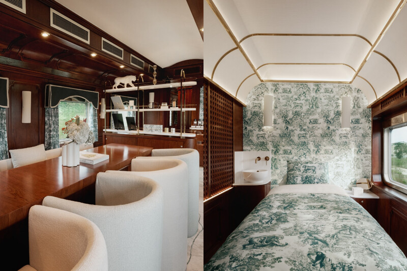 列車上有 Dior 在東南亞的第一家 Spa。