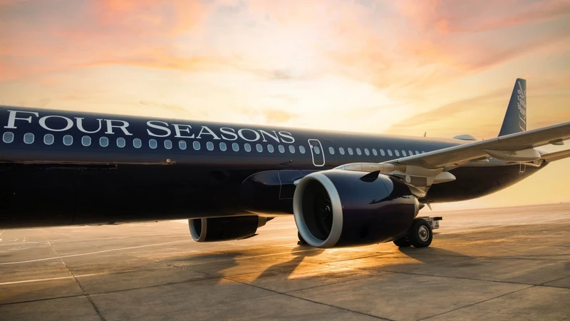 Four Seasons Private Jet Experience 私人飛機體驗。