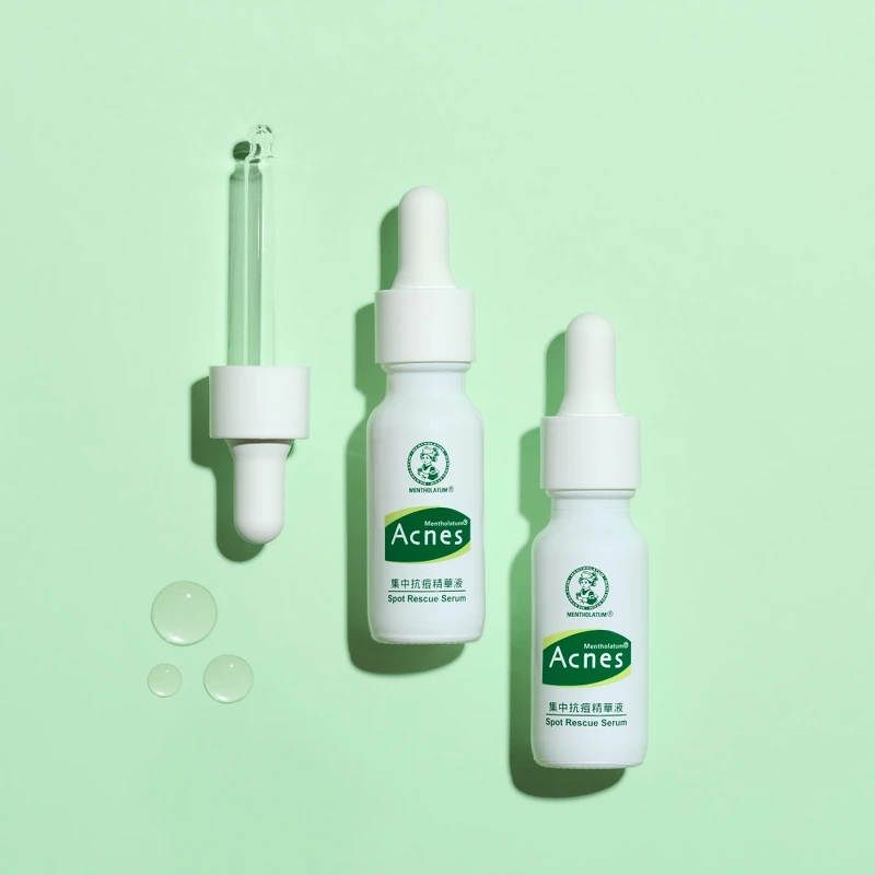 曼秀雷敦Acnes集中抗痘精華液以高效抗痘配方直擊痘痘根源。