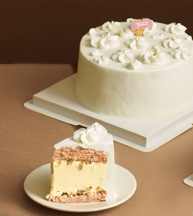 枫糖核桃冰淇淋蛋糕（图片来源／红叶蛋糕官网）