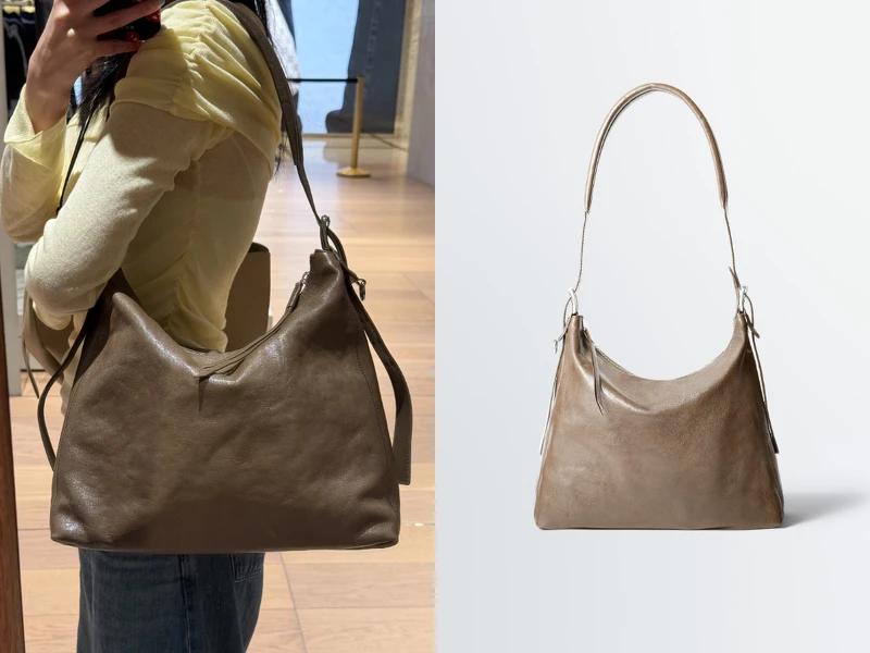 Belted Hobo Bag，NT$46,080。