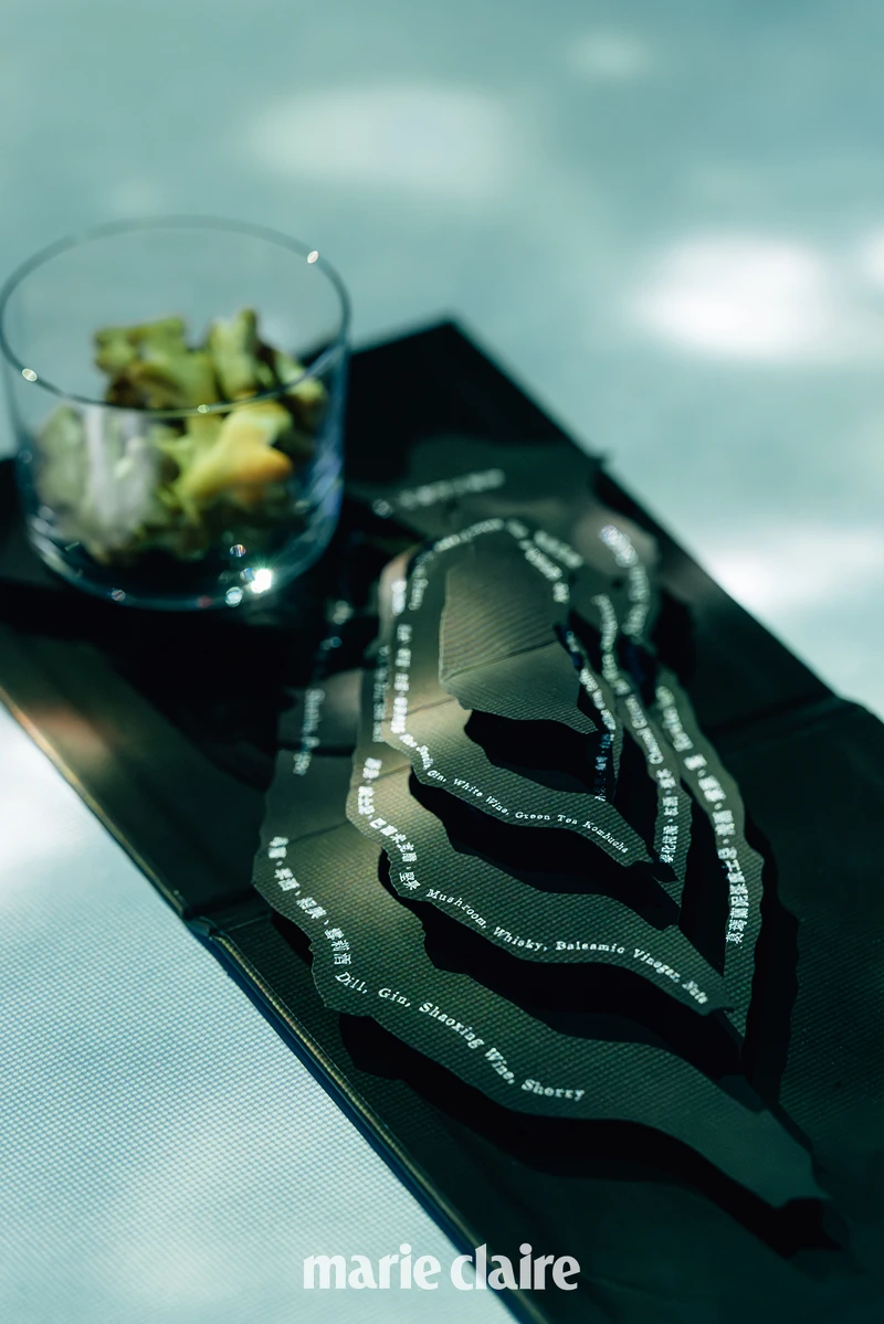 立體的臺灣形狀分為三種層次，每層都對應(yīng)著不同風味。