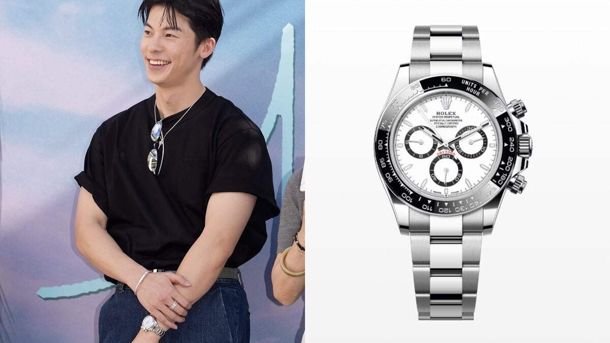 許光漢回來了!出席《他年她日》記者會,腕錶Rolex「迪通拿」必須認識