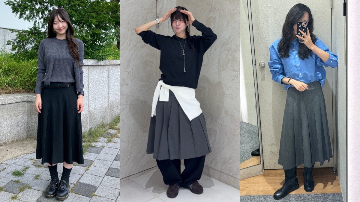 這次不是褲子!韓妞都在穿Uniqlo「miu系百褶裙」,3實穿色系+貨號價格幫你找到