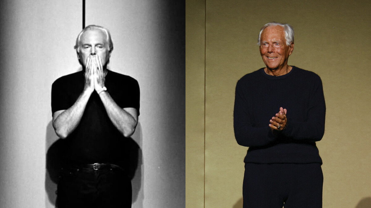 快訊/義大利傳奇設計師Giorgio Armani逝世享耆壽91歲,揮別他的時尚帝國