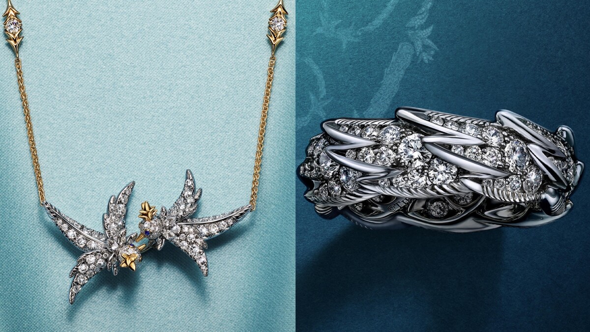Tiffany經典「石上鳥」2025新版「愛情鳥」、日常疊搭Wings系列珠寶!