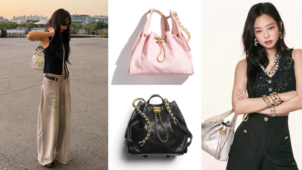 Chanel 25為何成了2025 IT Bag?看看Jennie新寵銀色Chanel 25小型包款多吸睛就知道