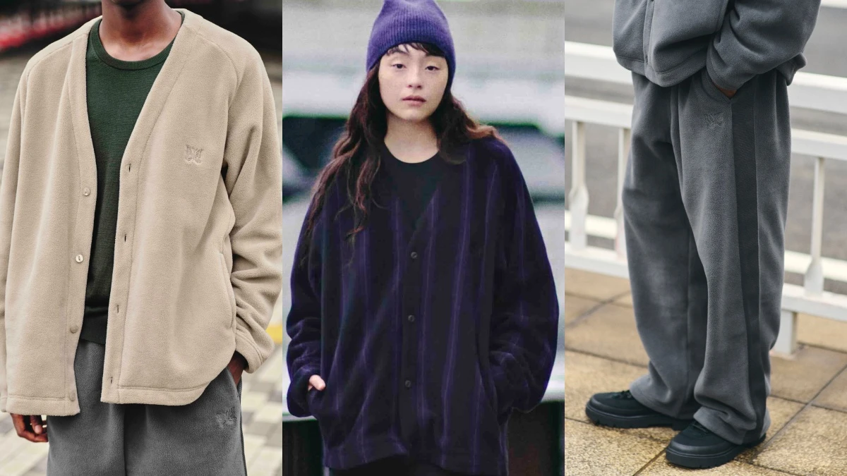 UNIQLO首聯名NEEDLES有什麼值得買？小蝴蝶開襟衫、刷毛寬褲必收，開賣日、售價公開