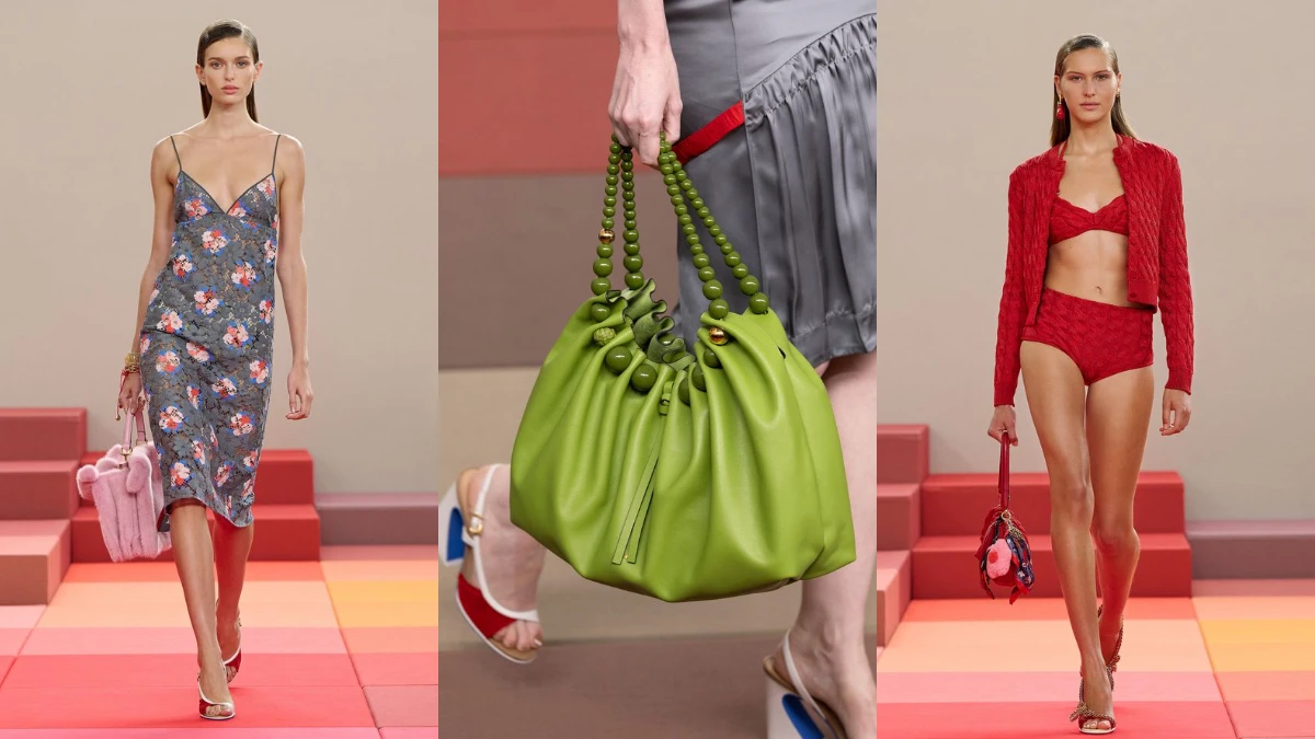 Fendi 2026春夏竟成第三代傳人告別作？用浪漫繁花致敬百年歷史，手袋、服裝全變可愛