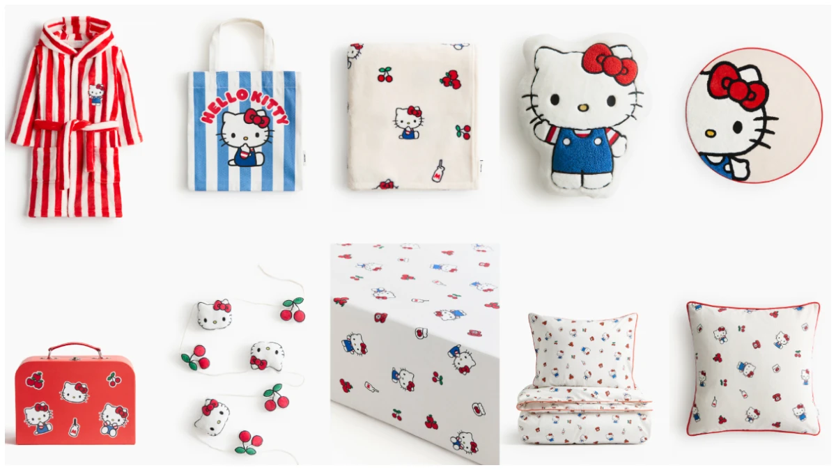 【Threads上紅什麼】Hello Kitty搬進你家!H&M Home聯名限量系列這時間開賣,怎麼買?有哪些系列?