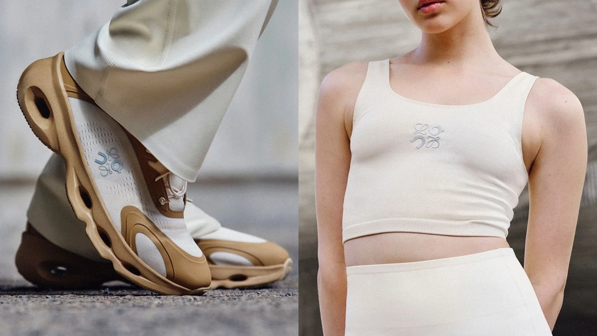 Loewe x On共同設計全新鞋款「Cloudsolo」誕生!2025秋冬新一季聯名服裝也好燒