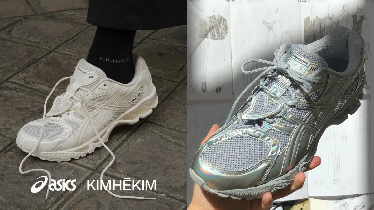 亞瑟士又一雙夢幻聯名!ASICS攜手韓牌KIMHĒKIM推出愛心版本GEL-NIMBUS 10.1