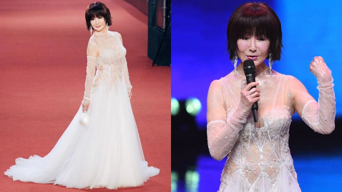 【2025金鐘獎】「一代女皇」潘迎紫76歲超凍齡!典禮秀二頭肌、美麗祕訣是靠這招