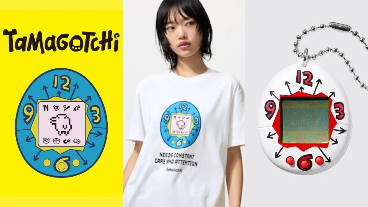 7年級回憶殺!Uniqlo與塔麻可吉「電子雞」聯名12月登場,這次連機台都有賣