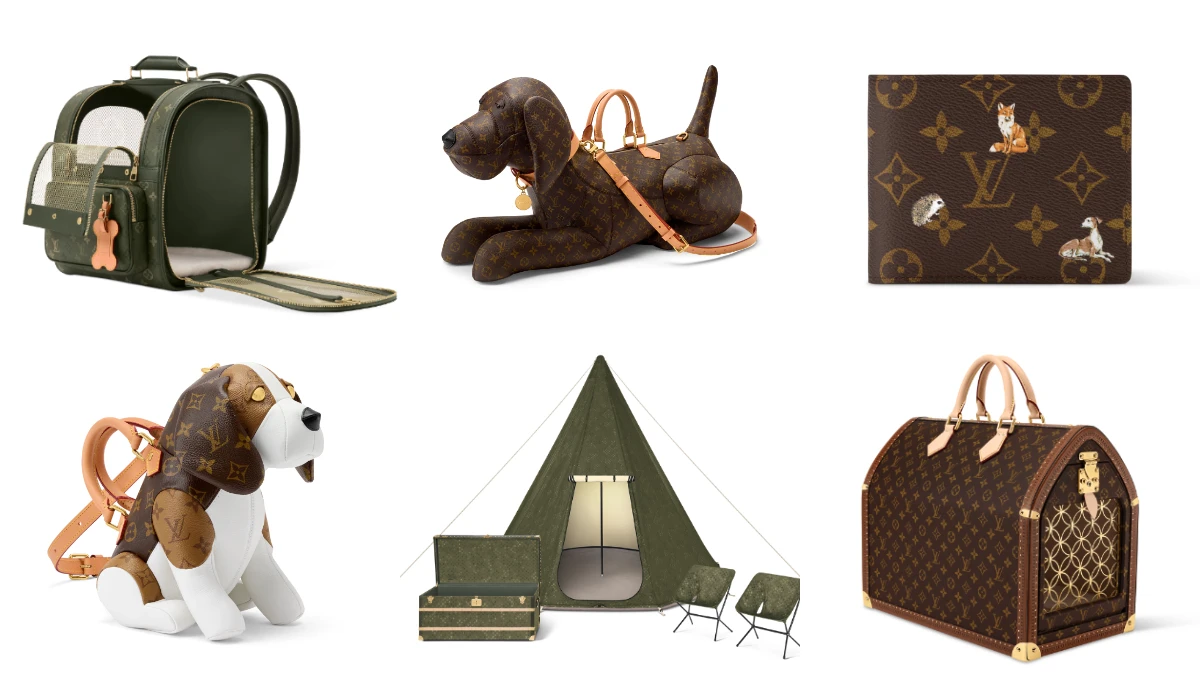 LV推出精緻露營手工製帳篷與睡袋!系列加碼萌寵硬箱與造型包款一次看