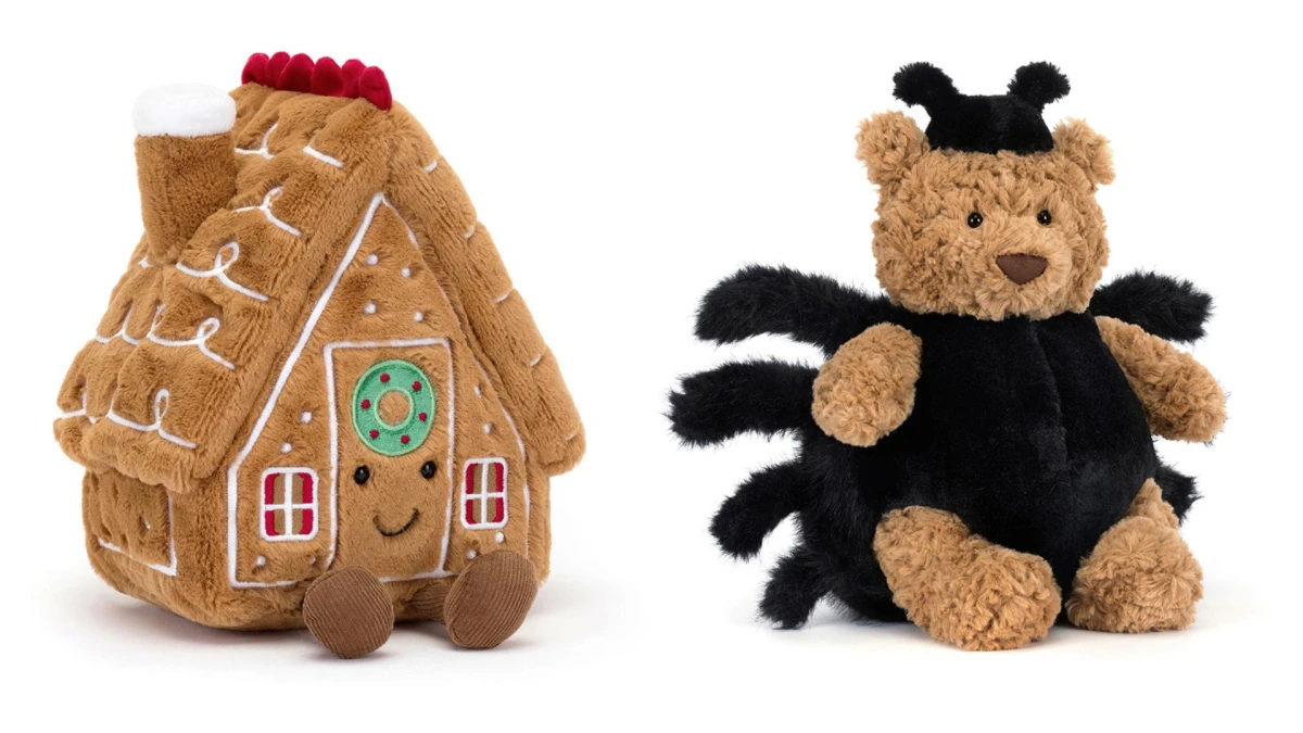 Jellycat萬聖節&聖誕節系列!4款超萌玩偶一次看,花生貓、薑餅屋太欠收