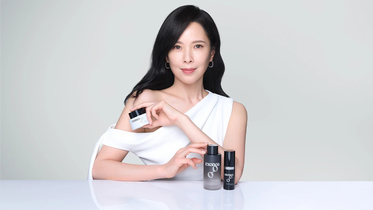 金鐘影后天心親授「Reset Your Age」保養哲學，艾萬霖生技ExoNoa人類外泌體系列，頂尖科研重啟肌膚修復力