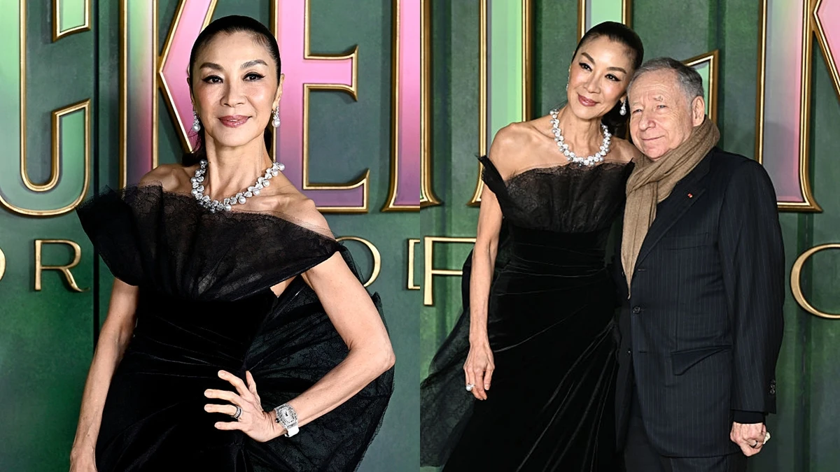 楊紫瓊現身《魔法壞女巫第二部》紅毯！機械錶、珍珠、綠寶的19套穿搭