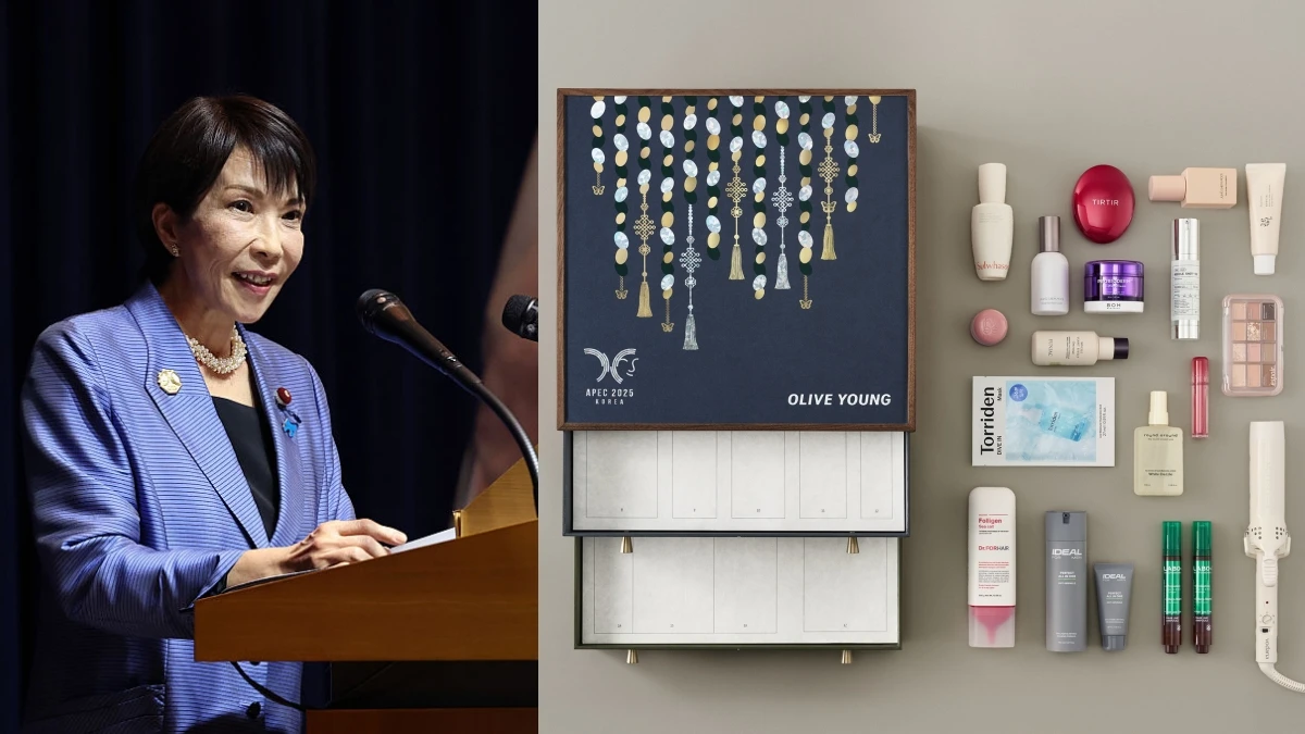 高市早苗同款!APEC伴手禮是由Olive Young精選的K-Beauty禮盒,開箱17款保養、彩妝、香氛
