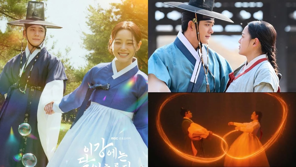 《月亮在江邊流淌》姜泰伍淚彈炸裂.金世正一人活三種人生，國樂少女.頌樂唱OST，在最慘忍的時代說最童話的故事！