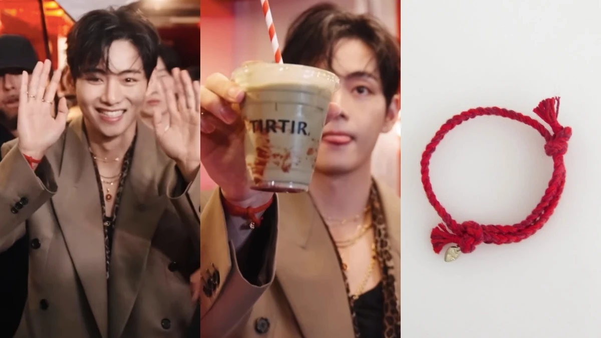 BTS V手上紅繩是什麼?出自金宇彬、SEVENTEEN都愛的韓國手作牌,藏著金泰亨的暖心善舉