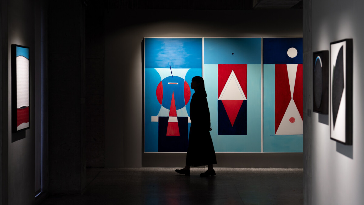 《吟遊時空—霍剛、權純益》金馬賓館開展!走入幾何抽象大師的想像宇宙