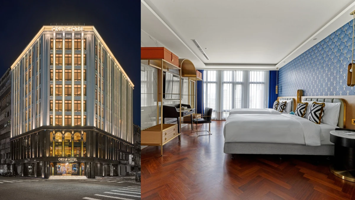 舊城新生:百貨大樓化身精品旅店!台中最受矚目的新星——OKU HOTEL 歐酷酒店 11 月中正式開幕 HBA Studio 國際設計團隊操刀 × 雙冠軍調酒師打造台中首間琴酒主題酒吧