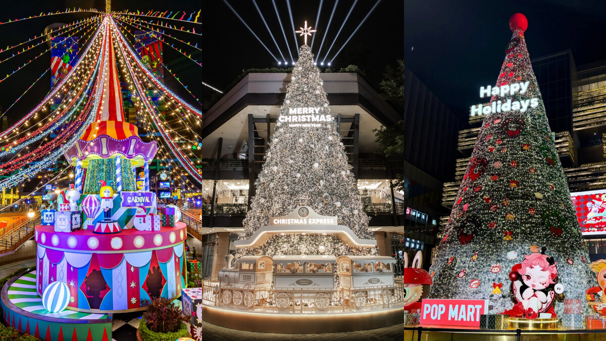 2025全台最美聖誕樹一次看!新光三越1300場飄雪秀、泡泡瑪特聖誕樹在台南、高雄26公尺最高