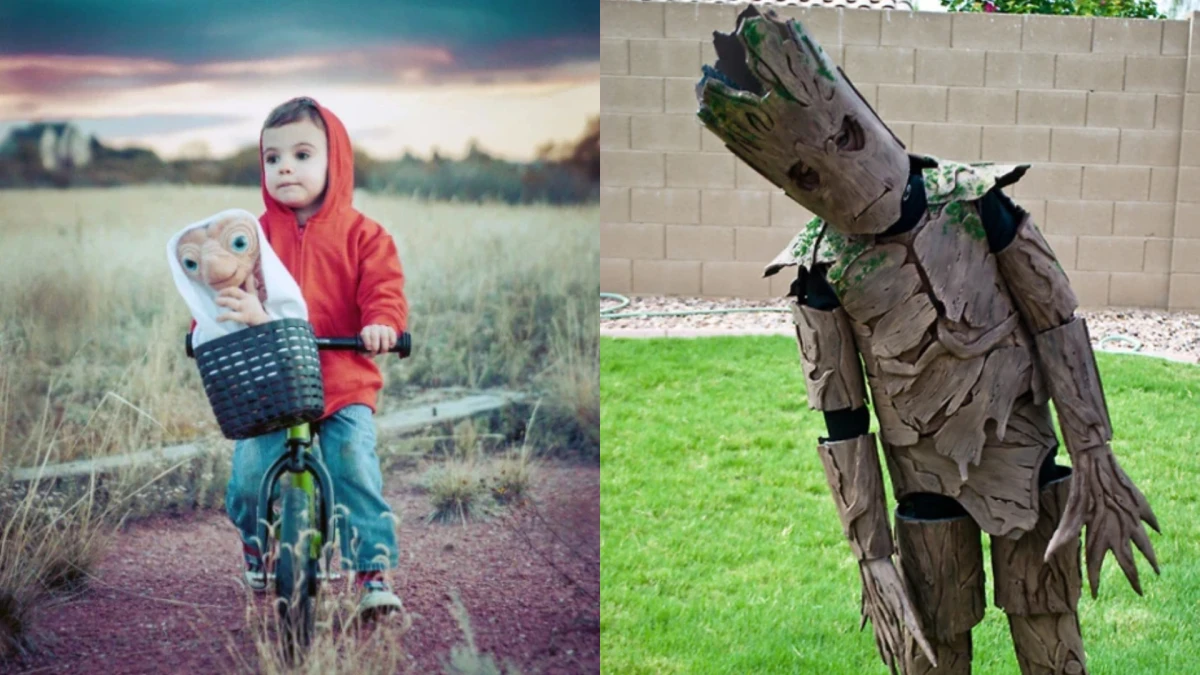 萬聖節造型沒靈感?20款超狂「父母惡搞」小朋友裝扮,低成本DIY保證全場焦點