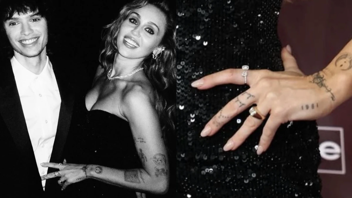 麥莉Miley Cyrus以一枚估價1400萬的訂婚鑽戒再次重申今年趨勢！