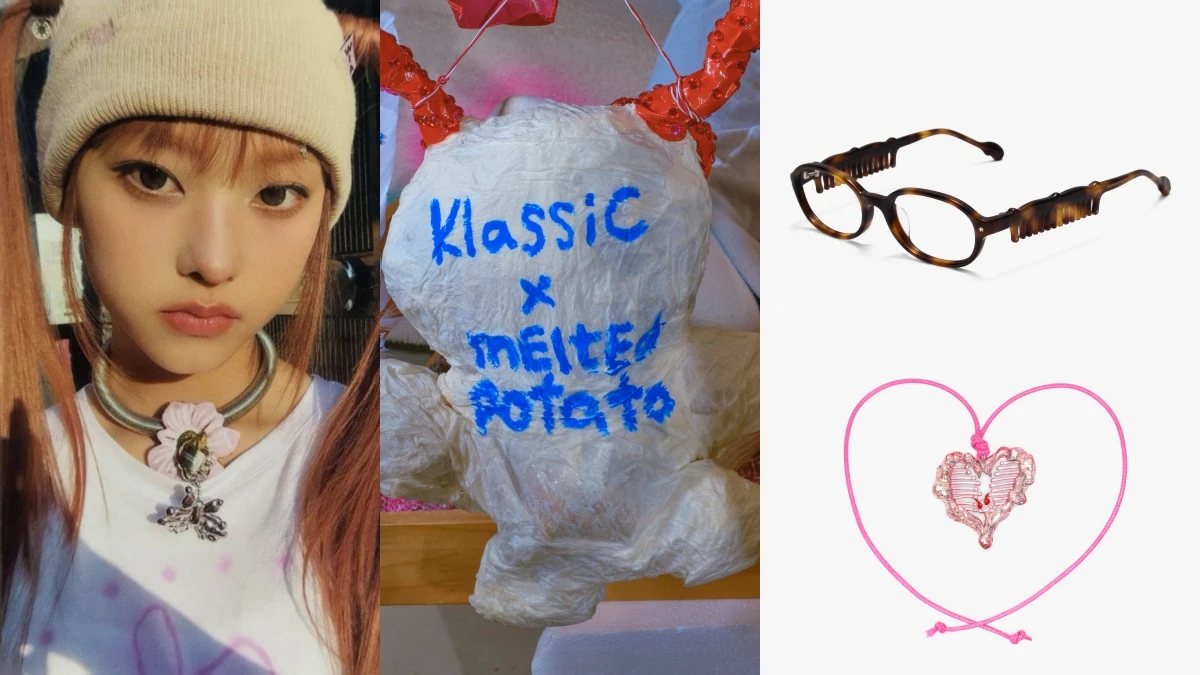 奇奇怪怪真可愛!KlassiC.首聯名aespa、Newjeans愛牌,梳子、迴紋針都戴上臉
