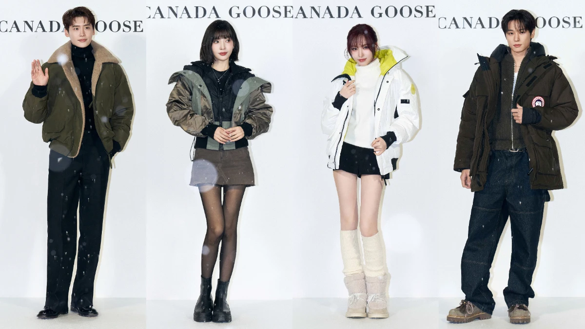 寒流零下十度也不怕!Canada Goose首爾活動 IVE Liz、李鍾奭、Red Velvet Joy...羽絨外套造型盤點