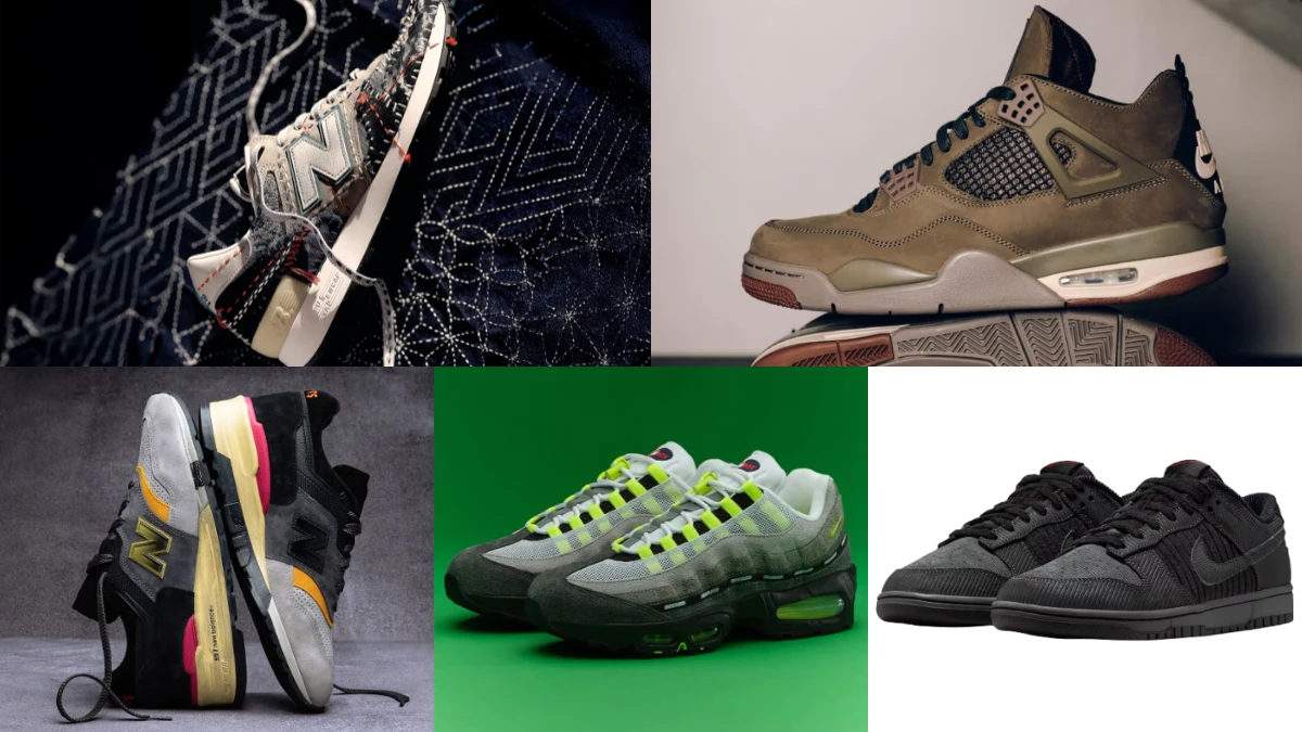 鞋頭必留意！「全球僅兩雙」Sashiko Gals x New Balance 1300JP、CNCPTS x New Balance 997...本週球鞋盤點