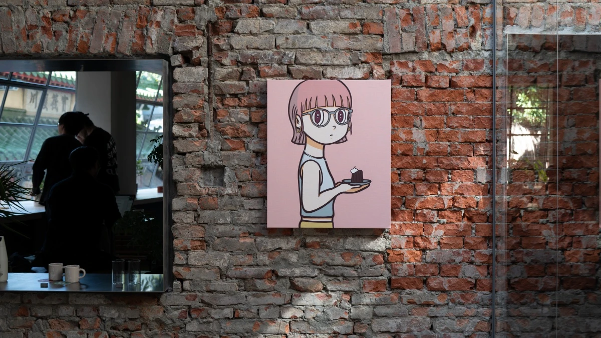 喝咖啡、看展覽!日本當代藝術家橋爪悠也代表作《eyewater》現身臺南 here Kyoto