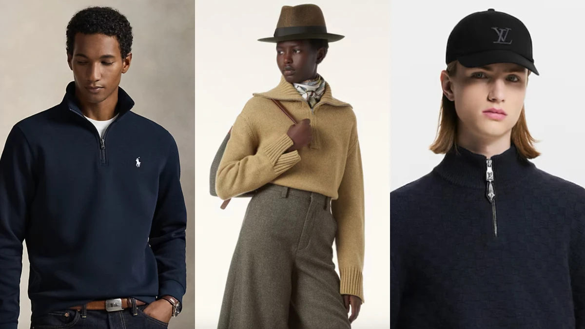 我該買一件半拉鍊上衣嗎？Quarter-zip是今年秋冬關鍵單品？香奈兒說還會一路紅到明年，編輯推薦先買起來