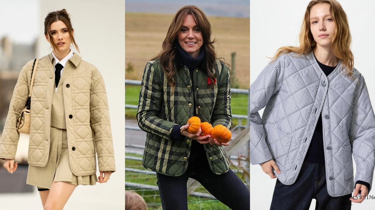 絎縫外套是什麼?怎麼挑?6款輕奢到平價絎縫外套推薦,比羽絨輕量又保暖