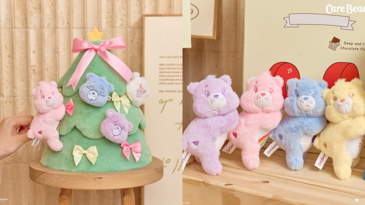 最萌聖誕禮物！威秀X Care Bears聖誕樹可愛到融化，多巴胺色＋療癒造型三大套餐價格一覽