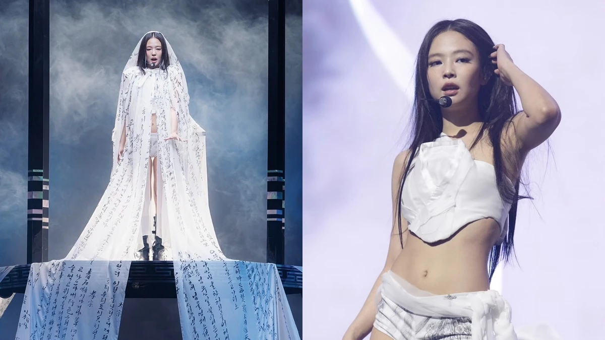 Jennie MMA神級舞台瀏覽數超驚人！15公尺白紗上寫了什麼？每套造型都藏有文化深意