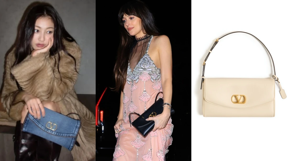 【包你入坑5原因】Valentino全新腋下包讓志效、Dakota Johnson都心動，包型耐看實用＋多材質是關鍵