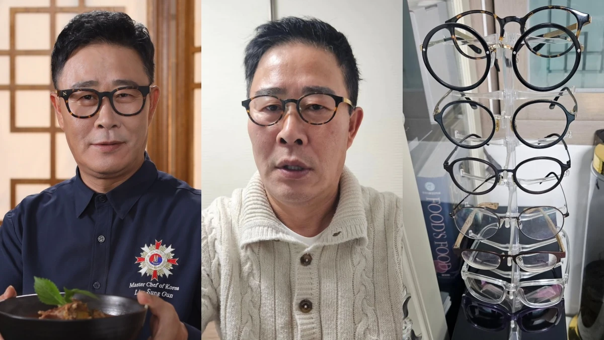 《黑白大廚2》林盛根不止五萬醬料還有「五萬眼鏡」！大叔角度自拍秀公開收藏，曬喜愛度超越孫鍾元