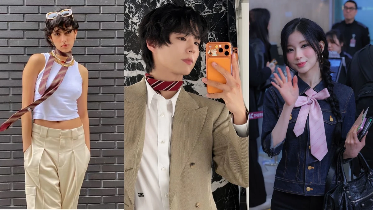 朴寶劍「領帶不繫好」更帥了！4招領帶打法新思路時髦精必學：Cortis這樣玩也超好看！