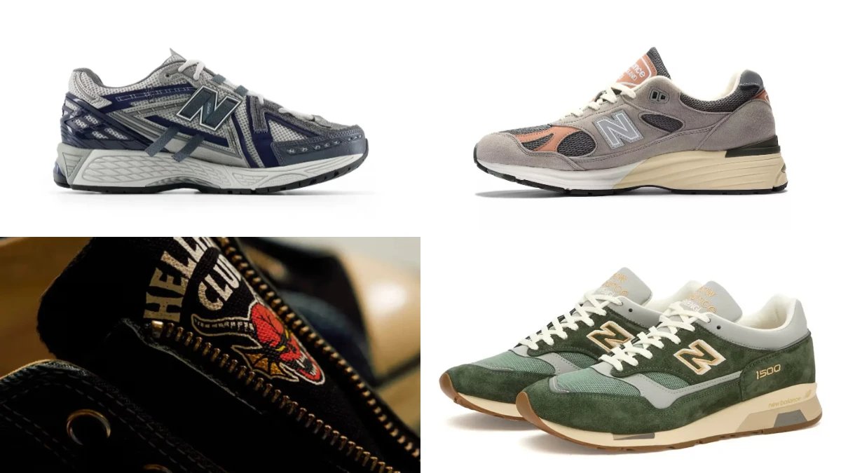 鞋頭必關注！英製千系New Balance 1500、991v2、Converse x Stranger Things，本週熱門鞋款盤點