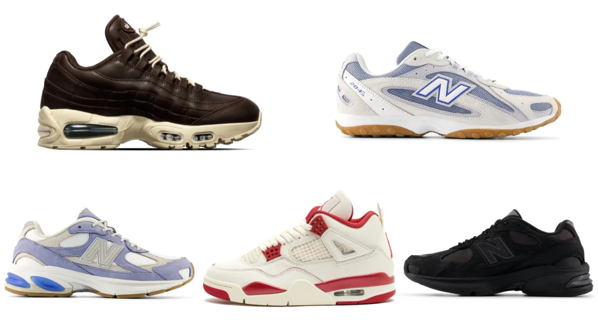 鞋頭必關注！New Balance 2010、204L 新配色登場，Nike Air Max 95 皮革版與 Air Jordan 4 情人節同步亮相