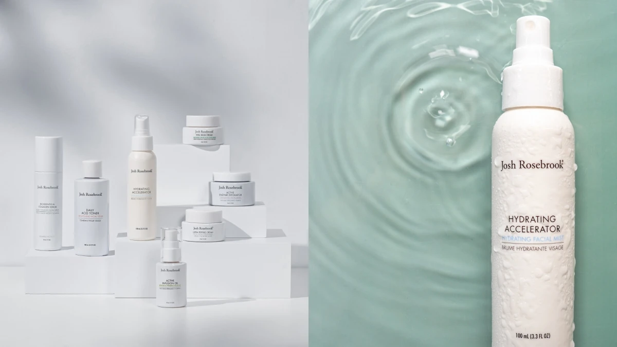 美國加州保養品牌Josh Rosebrook登台,靠一罐「保濕加速器」噴霧賣翻全球