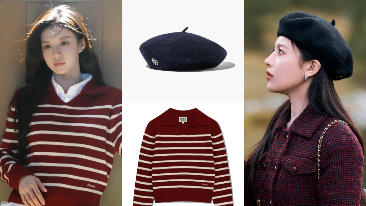 MARITHÉ+FRANÇOIS GIRBAUD貝雷帽成《愛情怎麼翻譯?》穿搭關鍵,高允貞同款造型單品爆紅!