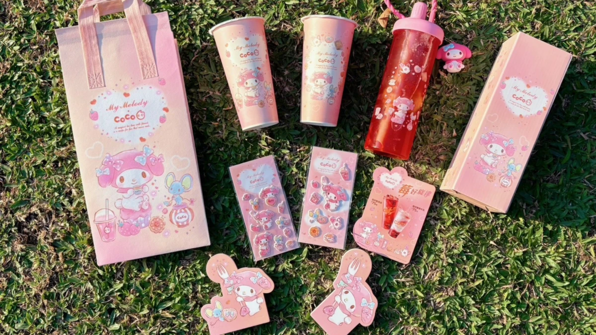【Threads上紅什麼】】CoCo聯名美樂蒂夢幻登場!草莓系飲品、4款周邊超萌必收藏