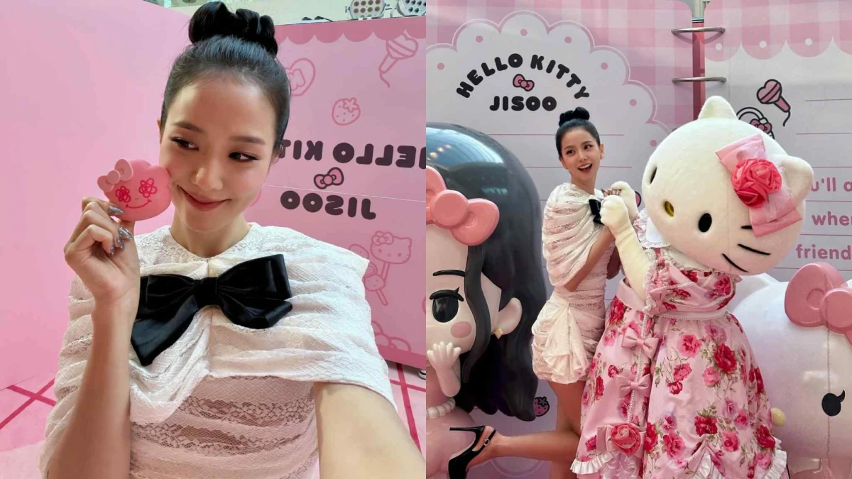 JISOO X HELLO KITTY台北快閃店預約方式？時間+地點一次看，地表最強可愛聯名必須朝聖