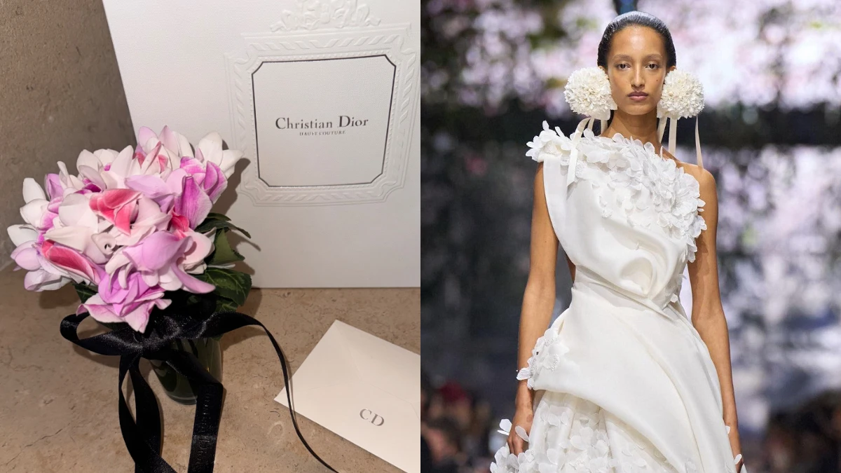 從一束仙客來開始：Jonathan Anderson 為 Dior 開啟高級訂製新篇章