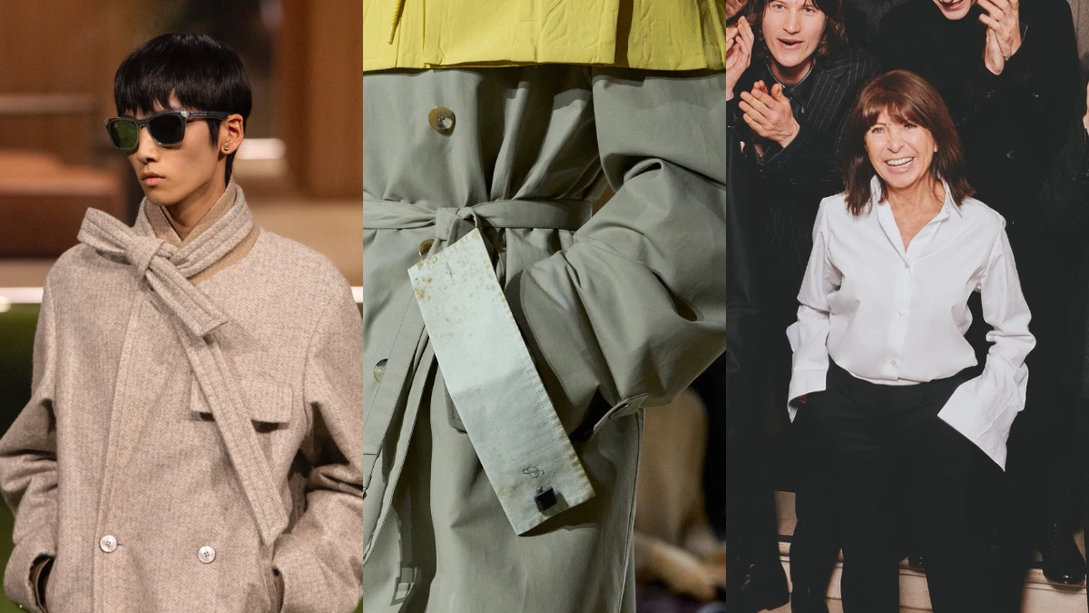 2026秋冬男裝週重點整理：Prada把泛黃衣服變潮流、愛馬仕男裝總監38年傳奇落幕
