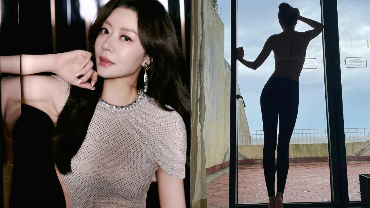 45歲熊黛林二寶媽依舊維持名品超模美腿！4居家超模美腿運動，跟練擁有同款細直腿